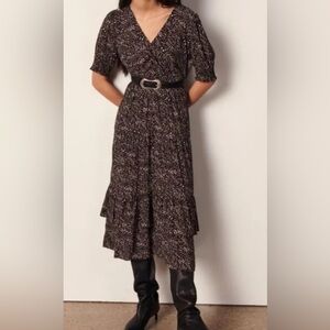 ba&sh Ivika Dress in Black